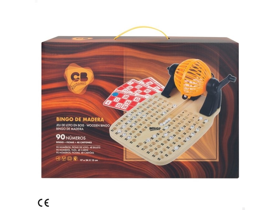 Bingo De Madeira Com Acess�rios para jogos de tabuleiro