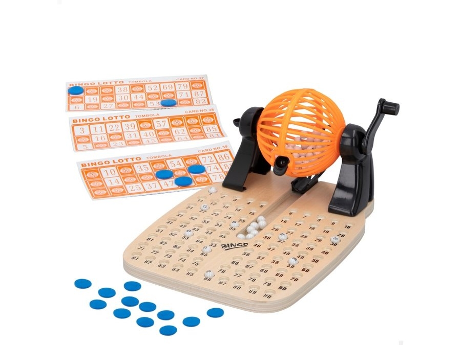 Bingo De Madeira Com Acess�rios para jogos de tabuleiro