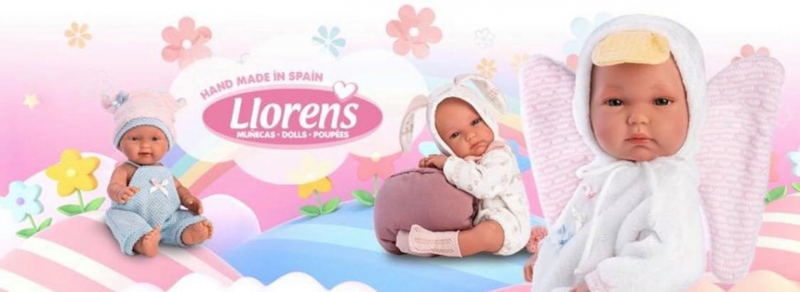Boneca Articulada Llorens de 26 cm